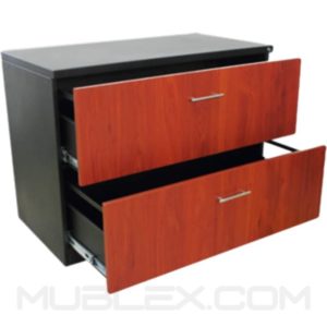 archivador de carpetas colgantes metalico 2 cajones horizontal 2