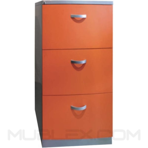 archivador de carpetas colgantes metalico 3 cajones vertical 2