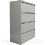 archivador de carpetas colgantes metalico 4 cajones horizontal