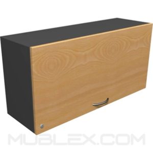 archivador flotante de pared frente 60cm puerta melamina