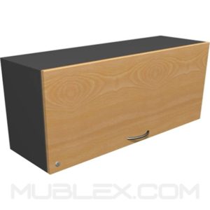 archivador flotante de pared frente 90cm puerta melamina