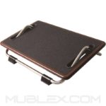 descansa pies madera bajo