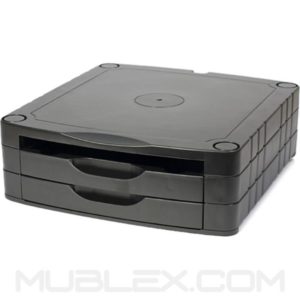 Eleva monitor modular 2 cajones