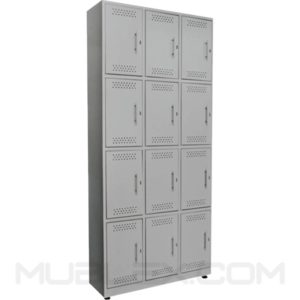 locker metalico 12 casilleros