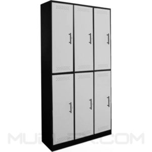 locker metalico 6 casilleros