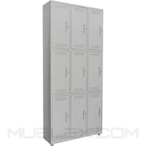 locker metalico 9 casilleros