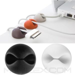 organizador y sujetador de cables