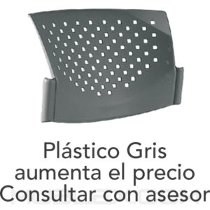 plastico butterfly gris