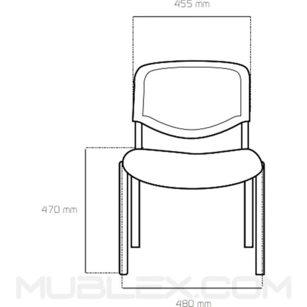 silla isonet medidas