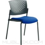 Silla Butterfly tapizada