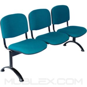 silla tandem isosceles 3 puestos