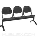 silla tandem venecia 3 puestos