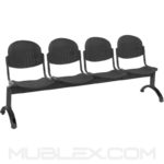 silla tandem venecia 4 puestos