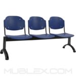 Silla tándem Venus 3 puestos