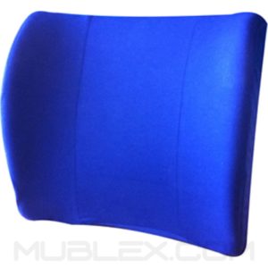 cojin ergonomico para espalda premium   azul