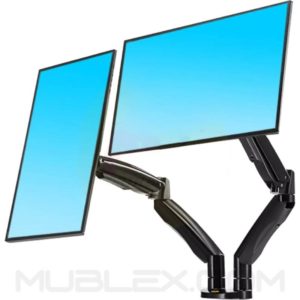 soporte para 2 monitores flexi f195 22 a 32 pulgadas