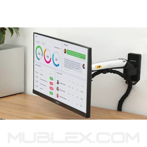 soporte para tv monitor pared  flexi f120   17 a 27 pulgadas 2