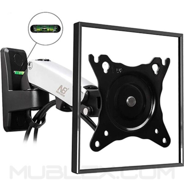 soporte para tv monitor pared  flexi f120   17 a 27 pulgadas 6