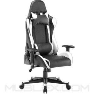 silla gamer rangers blanca