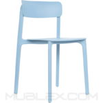 silla clay azul