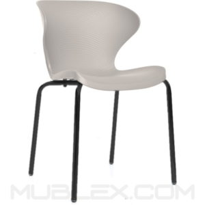 silla malba interlocutora gris