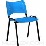 silla smart plastica azul