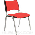 silla smart tapizada cromada