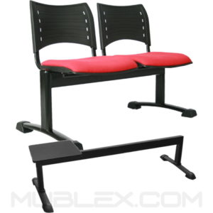 silla tandem smart 2 puestos asiento mesa