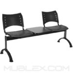 silla tandem smart 2 puestos mesa