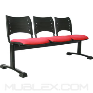 silla tandem smart 3 puestos asiento