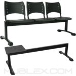 silla tandem smart 3 puestos mesa