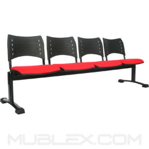 silla tandem smart 4 puestos asiento