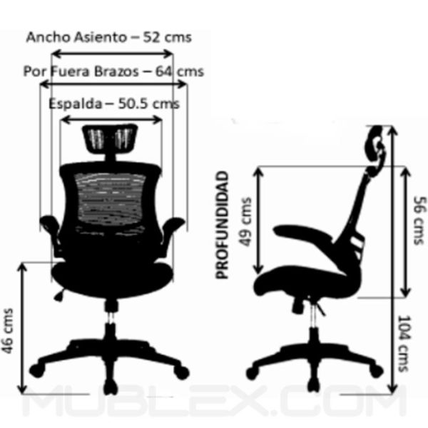 Silla Singapur medidas