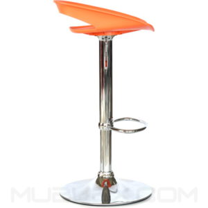 Butaco bar Tribeca giratorio naranja 4