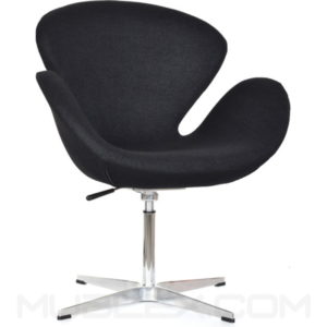 Poltronas Sillon Swan negra fc