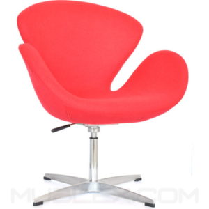 Poltronas Sillon Swan rojo