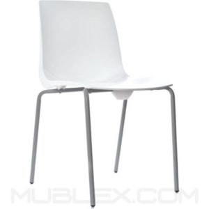 Silla Ari blanca gris 2