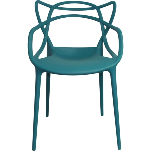 Silla Ambar azul petroleo 2