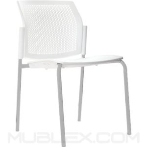 Silla Logan blanca