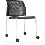 Silla Logan plastica con ruedas4