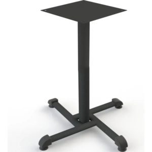 Base para mesa baja Pedestal negra