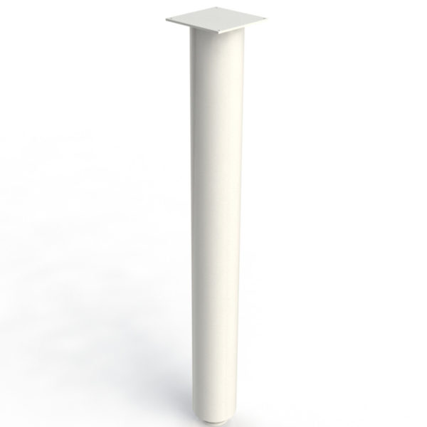 Pedestal 3 pulgadas blanco