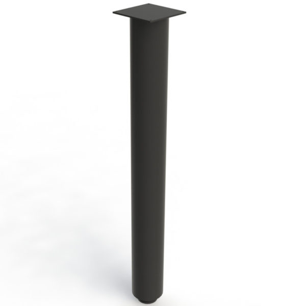 Pedestal 3 pulgadas negro