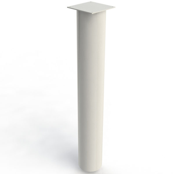 Pedestal 4 pulgadas blanco