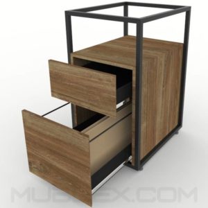 Archivador 1x1 pedestal 1