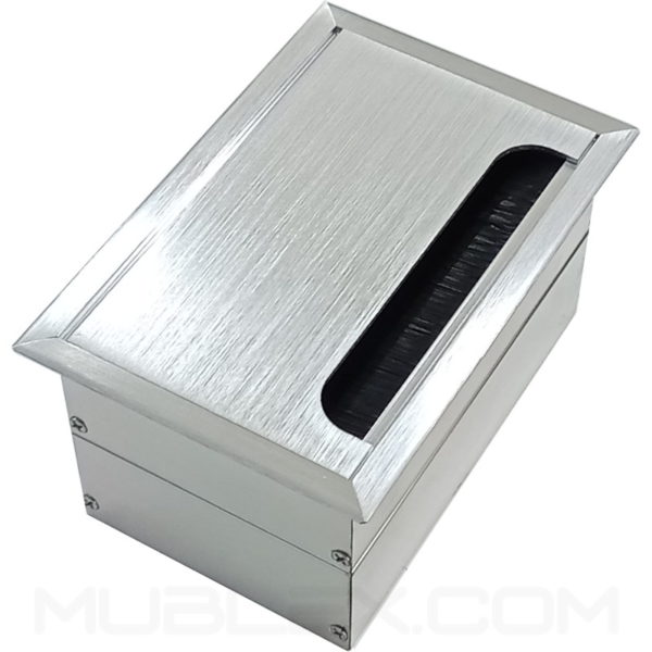 Pasacables Lego plata