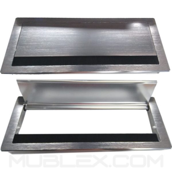 Caja pasacables Lux gris