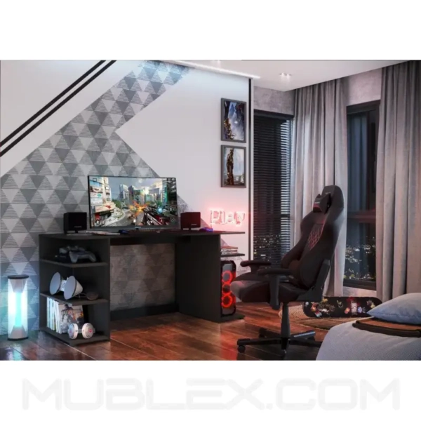 Escritorio Gamer negro 13