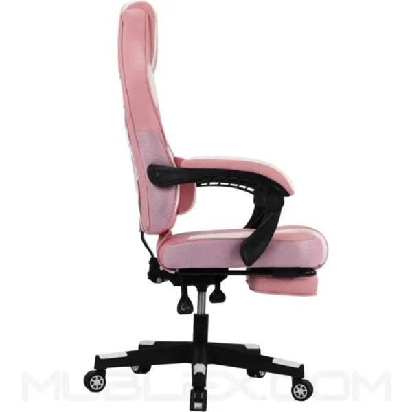 Silla Gamer Racing rosa 12