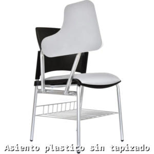 Silla Zyle universitaria asiento plastico 3